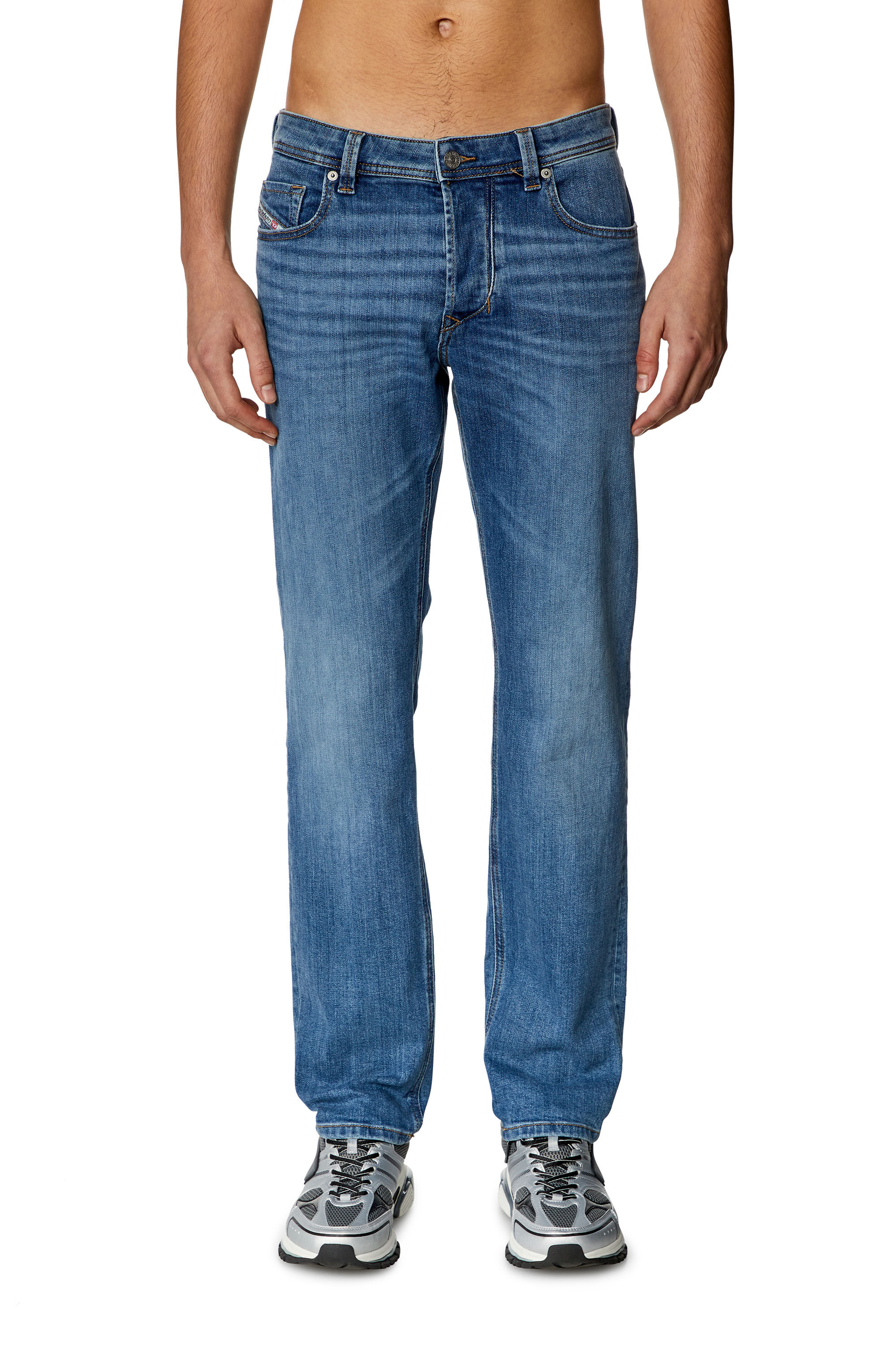Diesel - Man's Regular Jeans 1986 Larkee-Beex 0KIAL, Light Blue - 3
