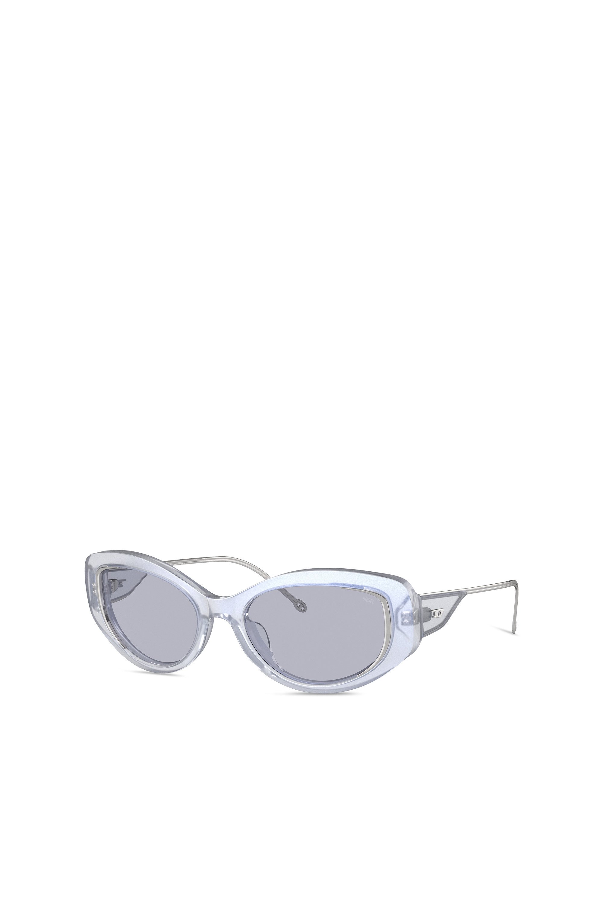 Diesel - 0DL2001 SIZE 54, Unisex's Cat-eye style sunglasses in Bubble - 1