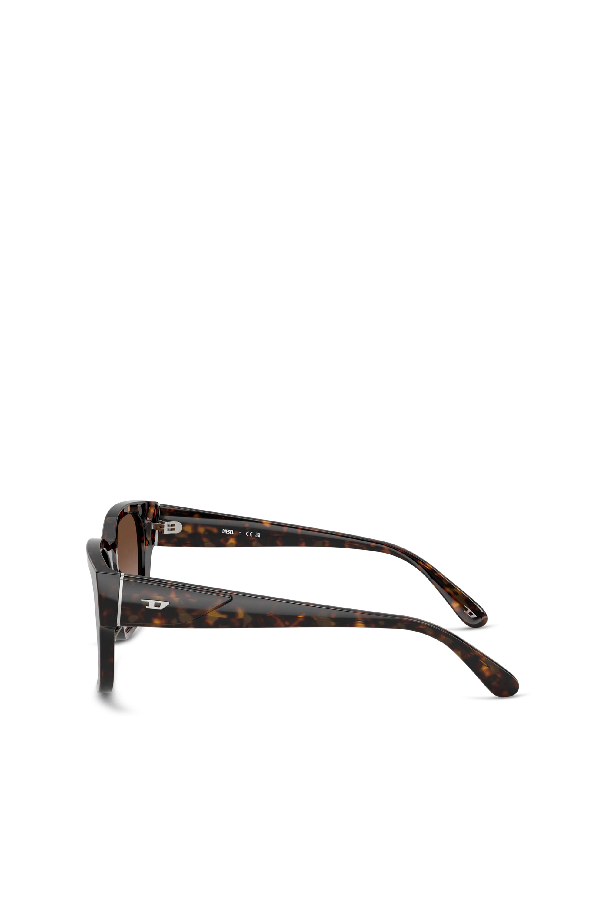 Diesel - 0DL2005, Unisex's Square sunglasses in Brown - 3