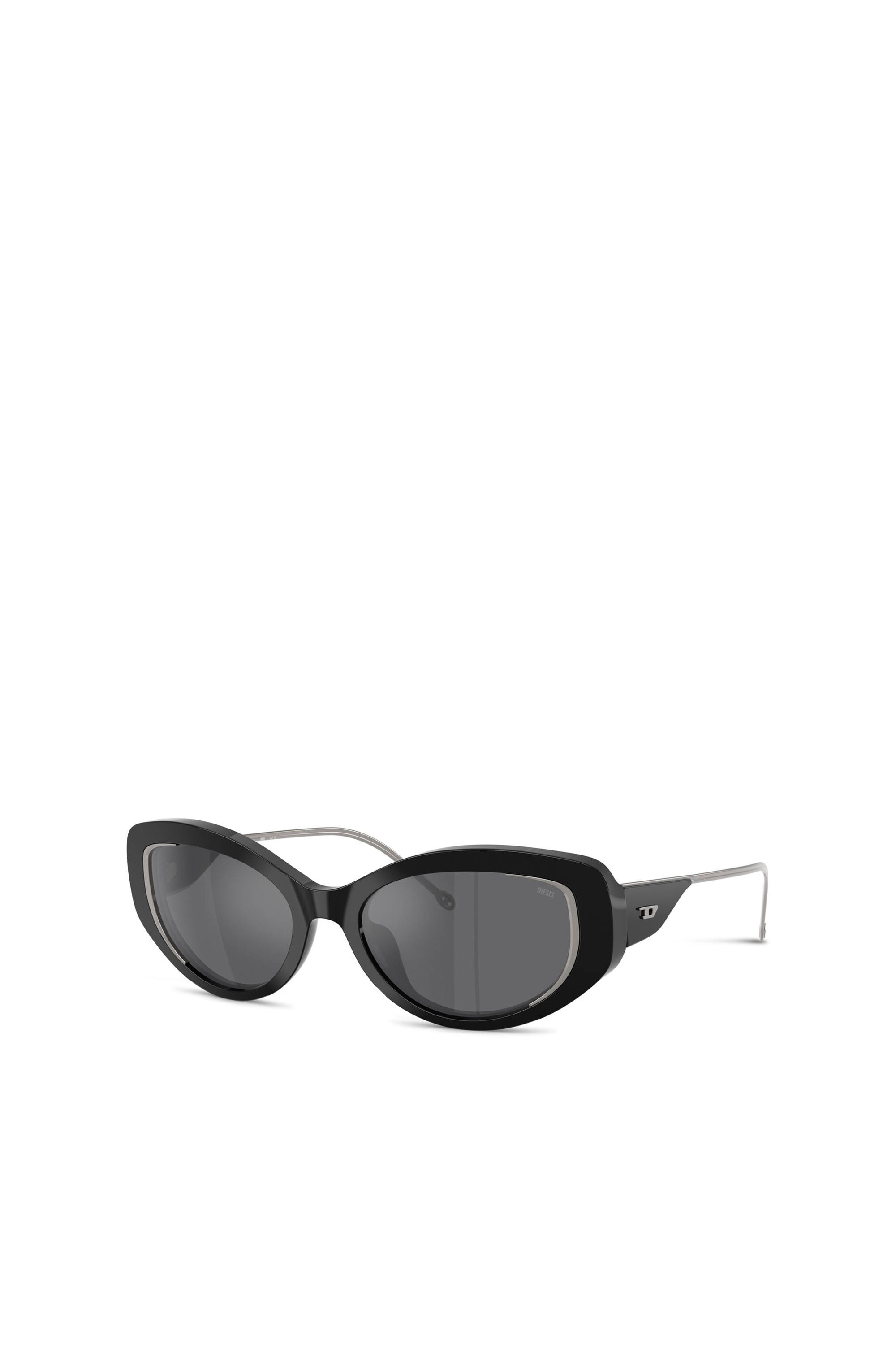 Diesel - 0DL2001 SIZE 54, Unisex's Cat-eye style sunglasses in Grey - 1