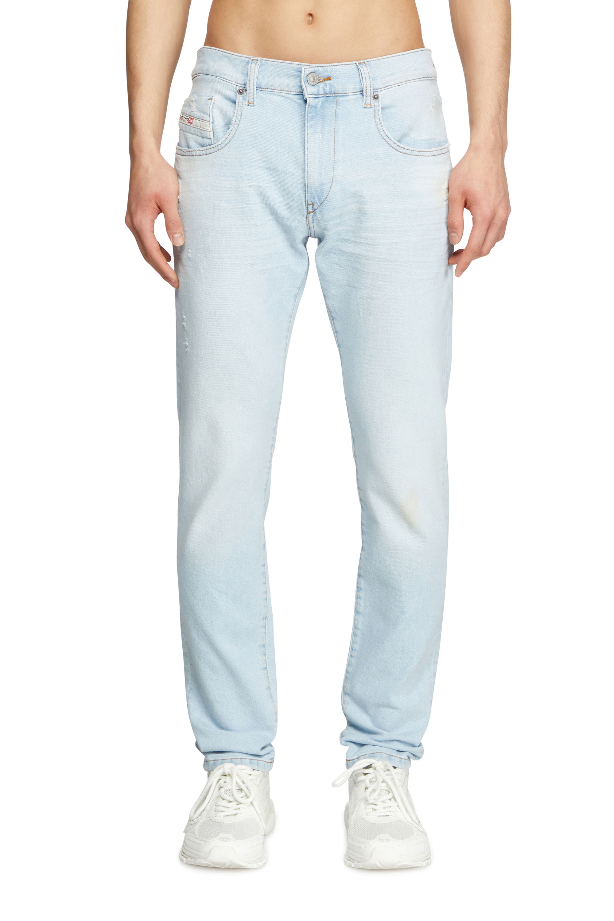 Diesel - Man's Slim Jeans 2019 D-Strukt 0CLBF, Light Blue - 1