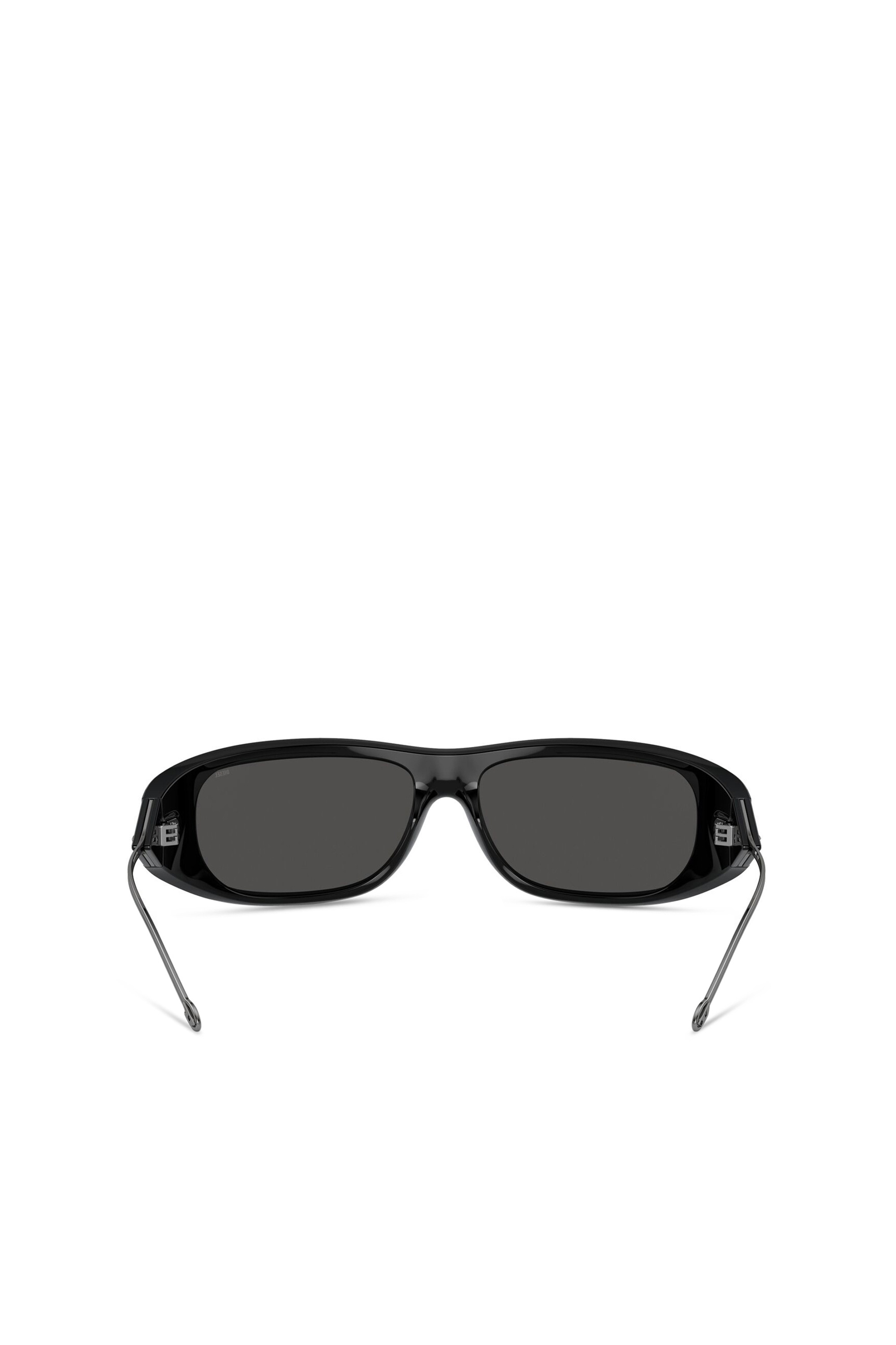 Diesel - 0DL3001 SIZE 61, Unisex's Wraparound style sunglasses in Black - 4