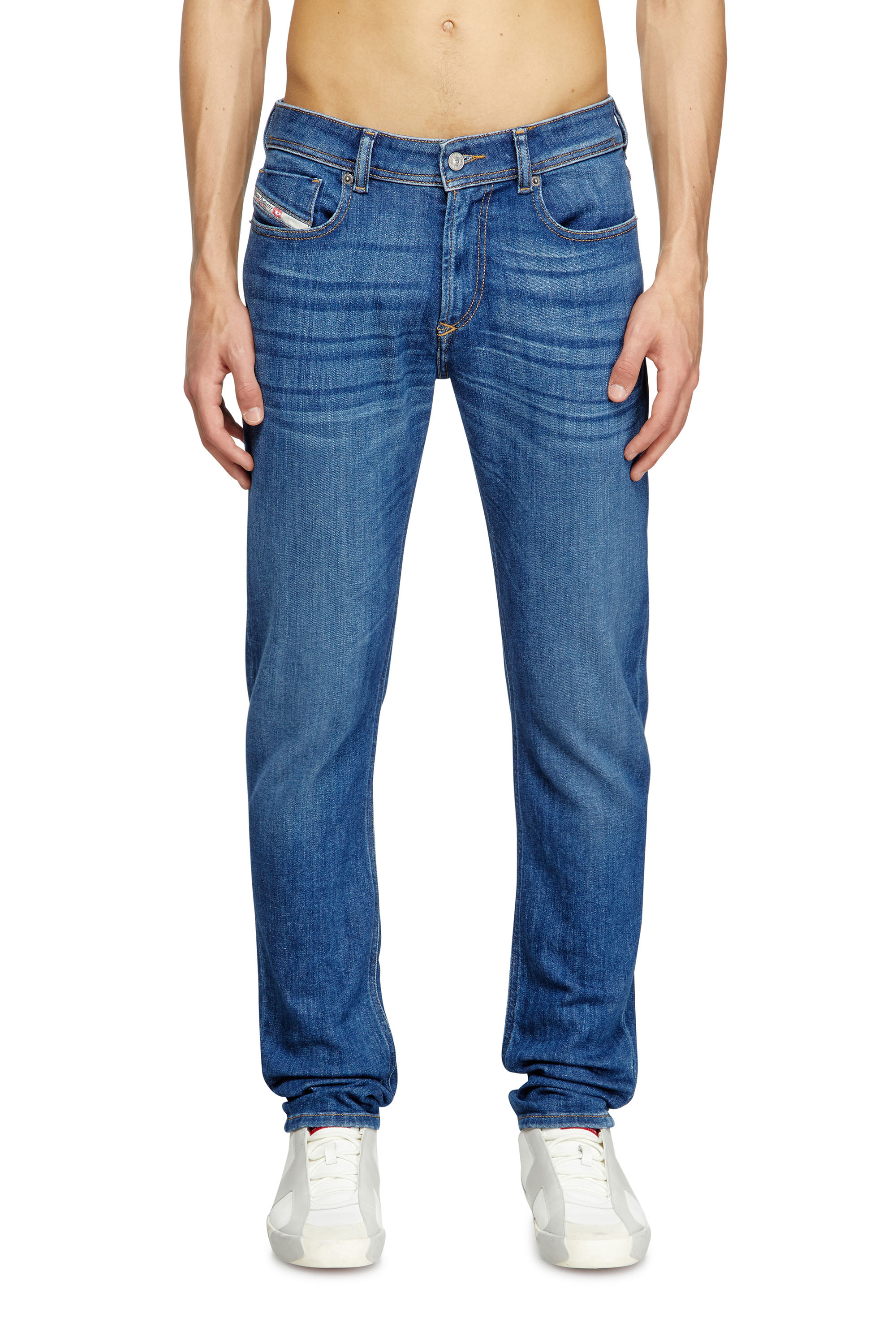 Diesel - Man's Skinny Jeans 1979 Sleenker 09M73, Medium blue - 1