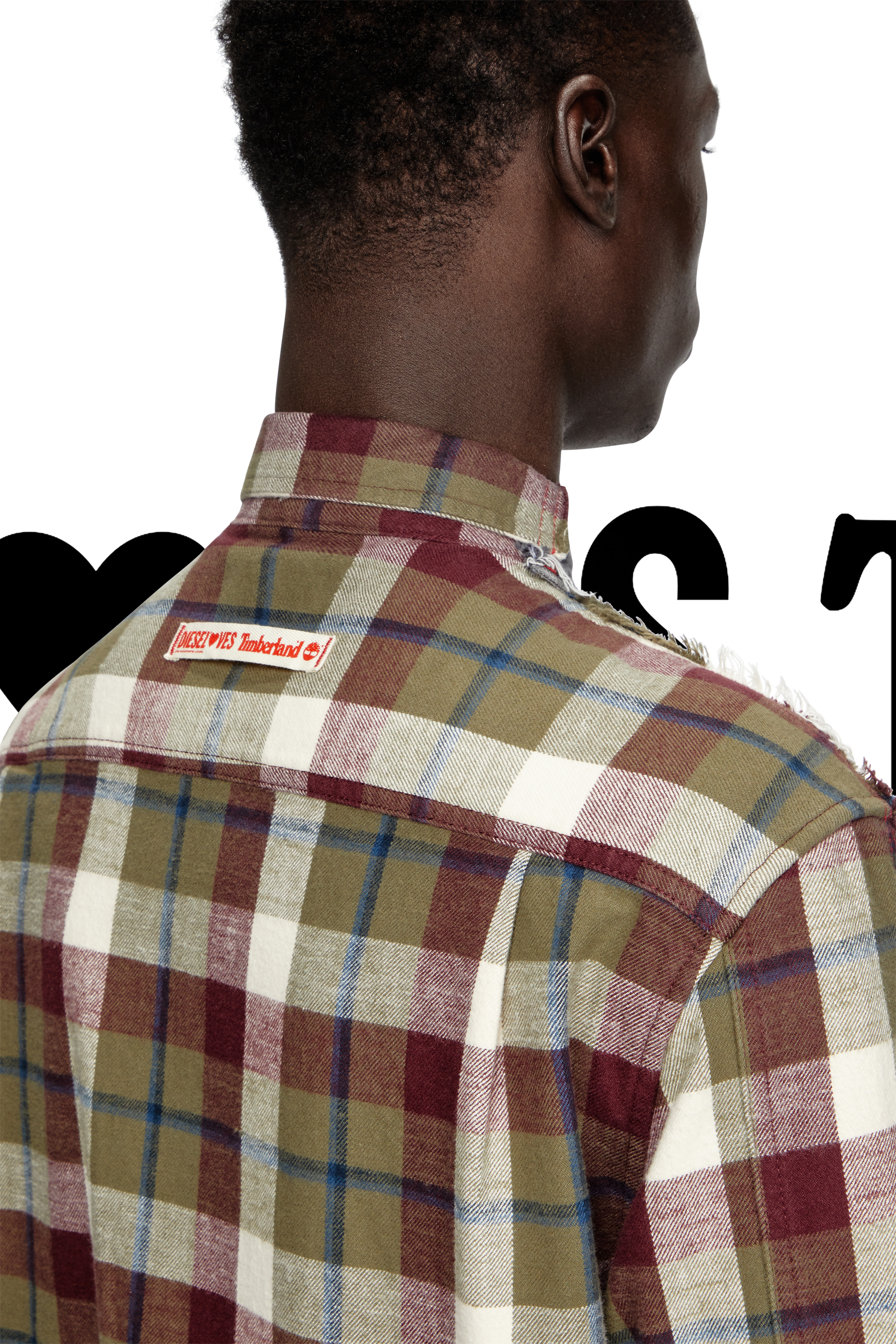 Shirt Dieseloves 7A, Grey/Red