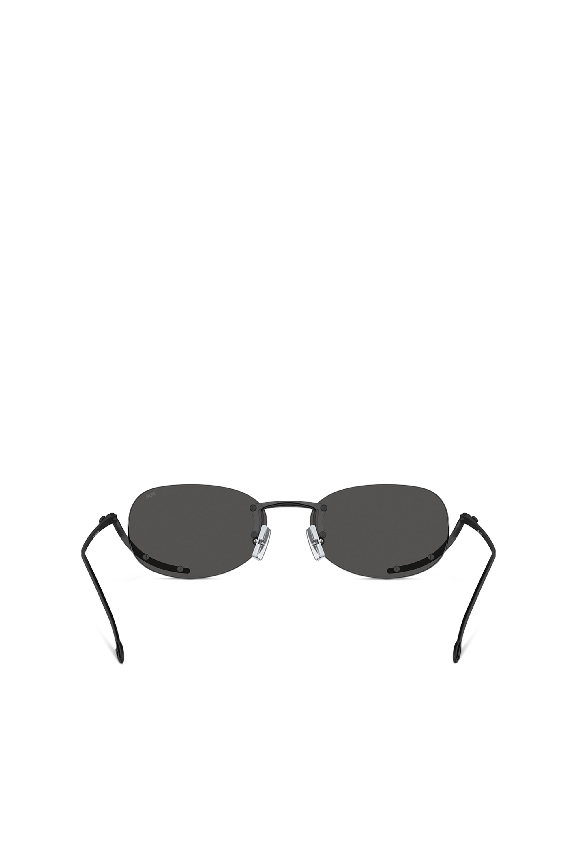 Diesel - 0DL1004, Unisex's Oval sunglasses in Black - 4