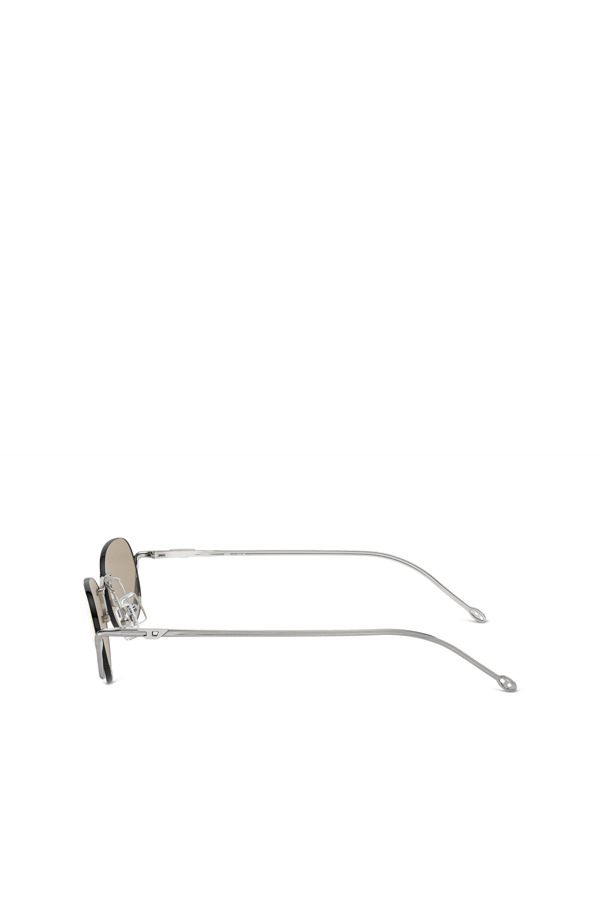 Diesel - 0DL1004, Unisex's Oval sunglasses in Yellow - 3