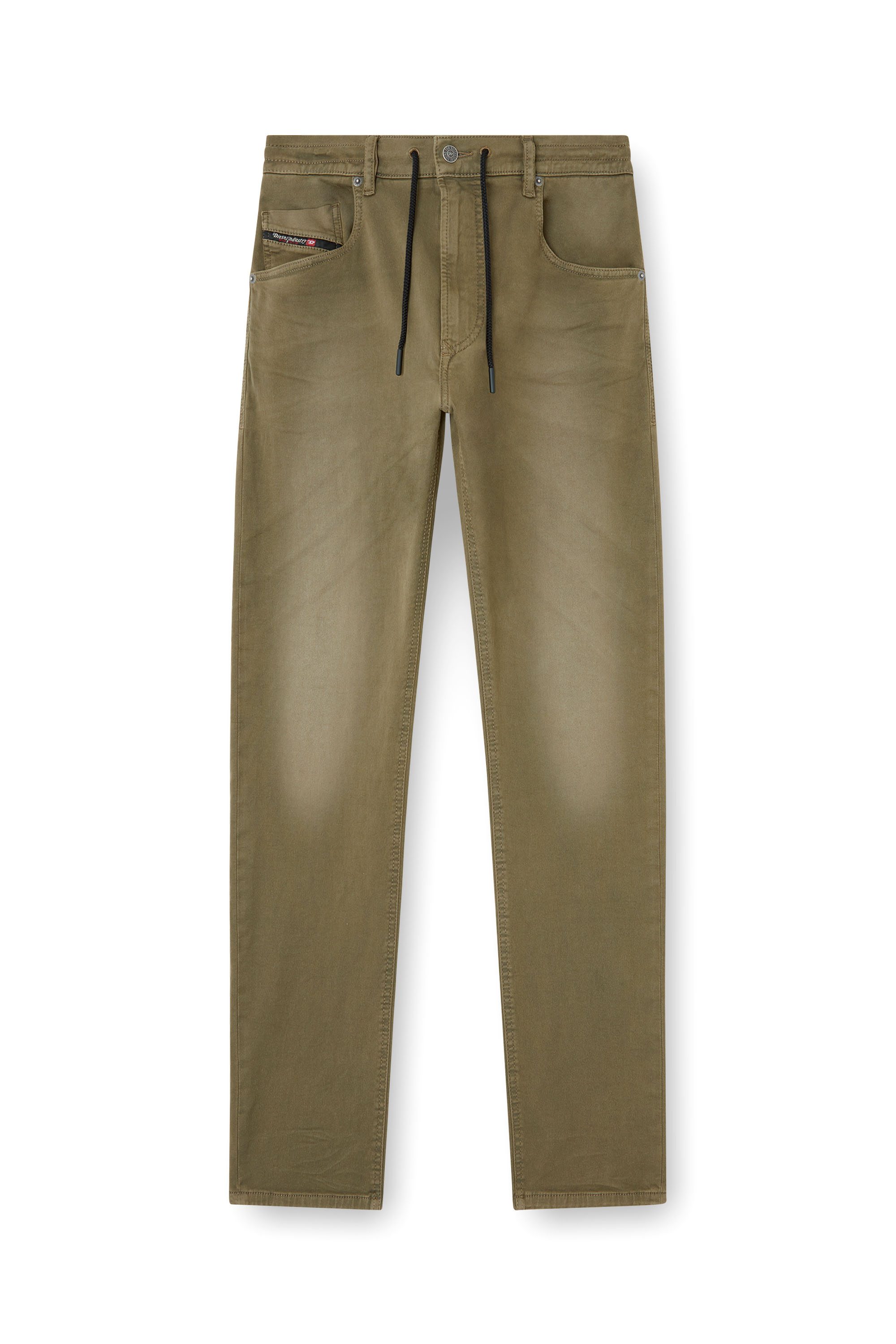 Diesel - Man's Regular 2030 D-Krooley Joggjeans® 0670M, Green - 3