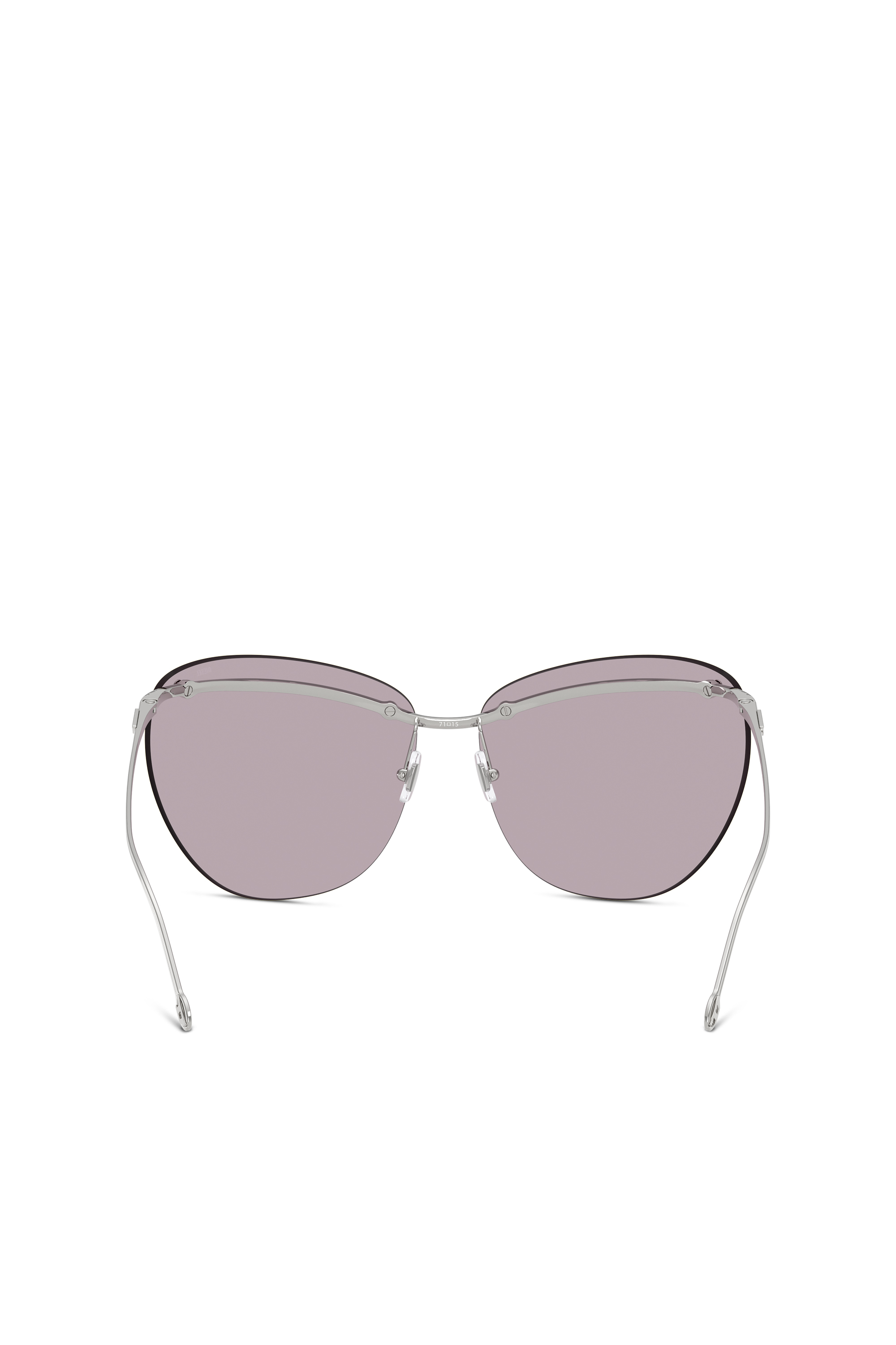 Diesel - 0DL1007, Unisex's Wraparound shape sunglasses in Light Brown - 4