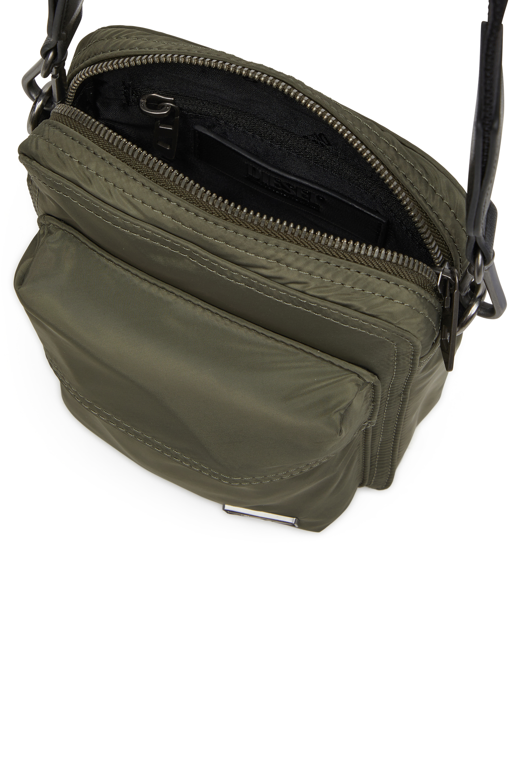 Diesel - MULTI-PKTS CROSSBODY X, Unisex's Multi-Pkts-Crossbody bag in utilitarian shell in Green - 4