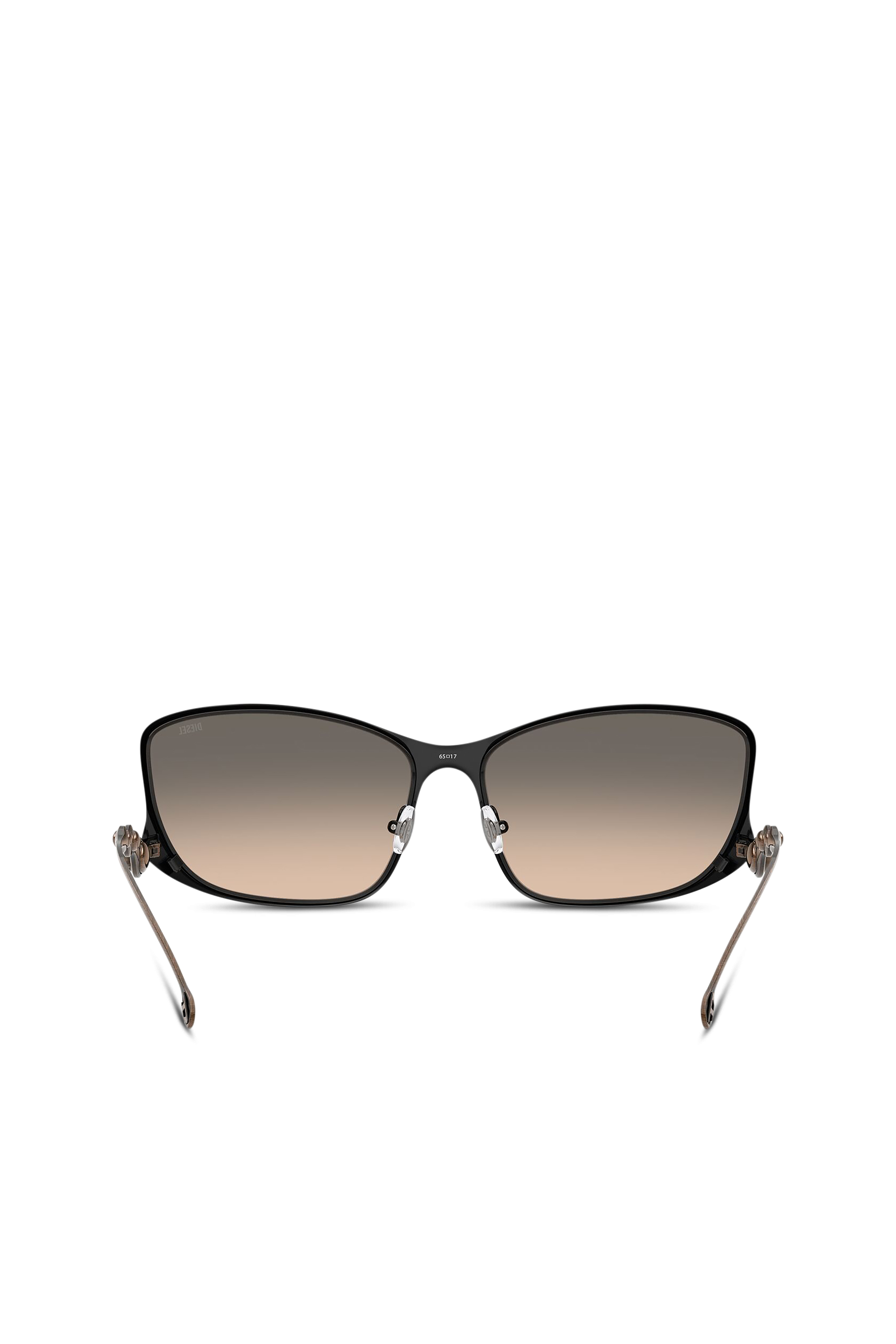 Diesel - 0DL1013, Unisex's Rectangle sunglasses in Brown - 4