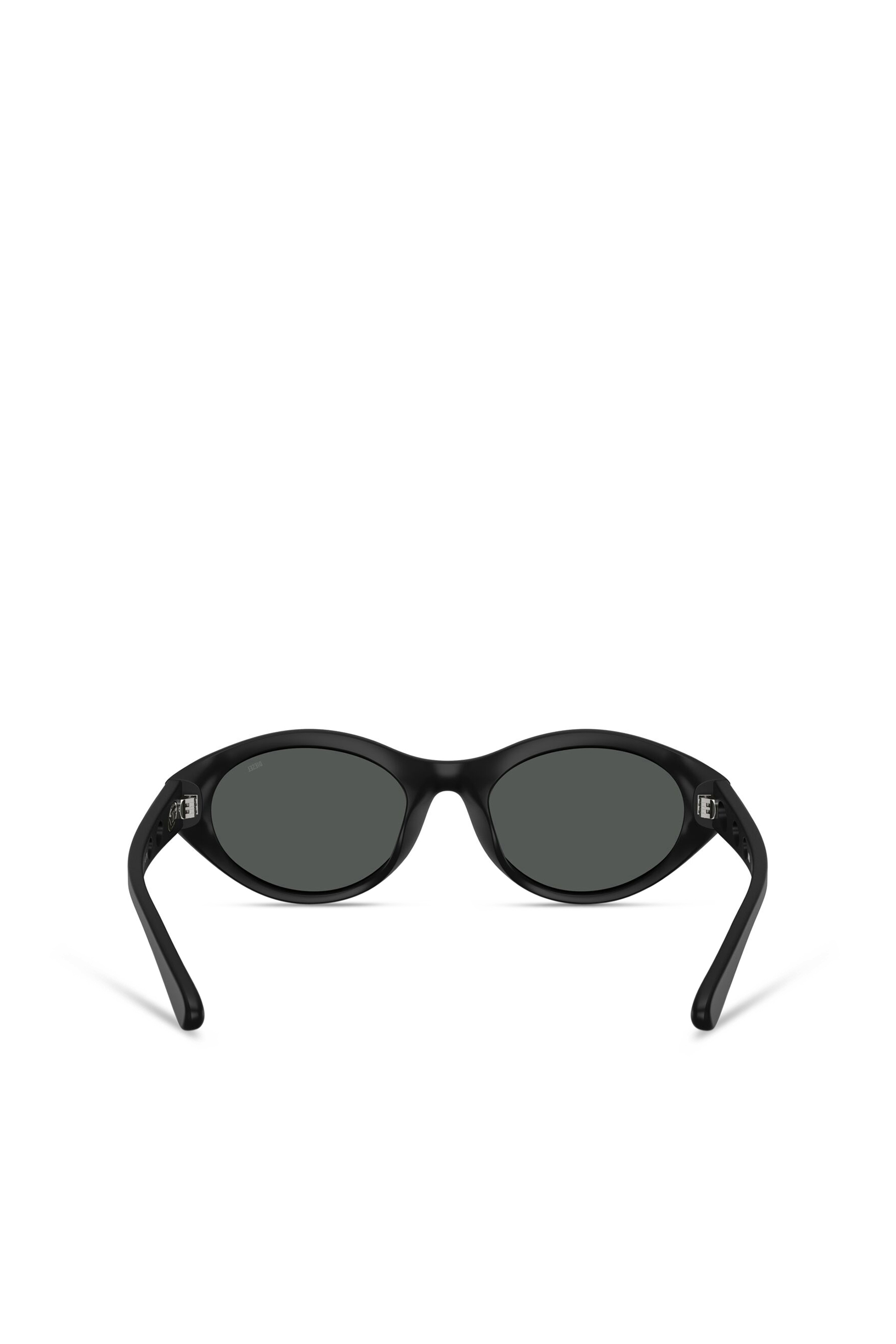 Diesel - 0DL3005U, Unisex's Oval sunglasses in Black - 4