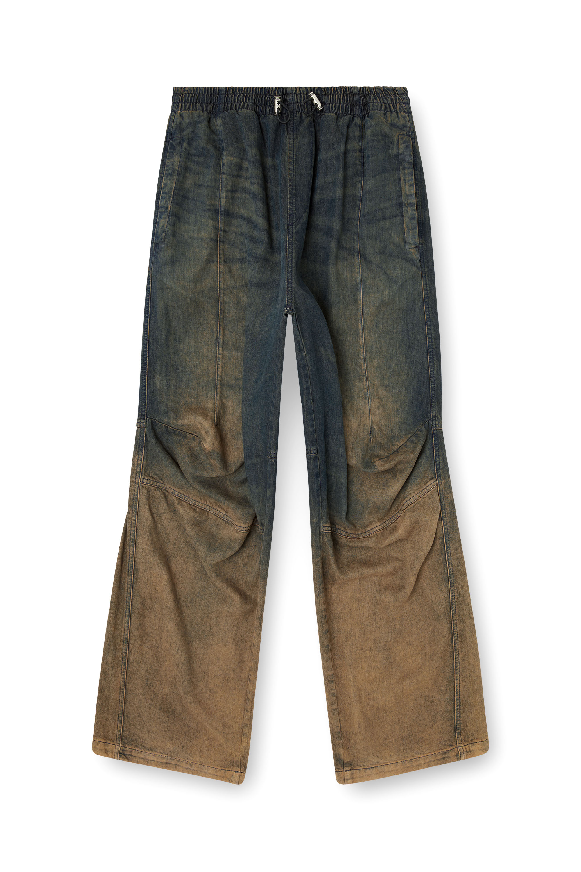 Diesel - Man's Relaxed Jeans D-Pari 068TF, Dark Blue - 3