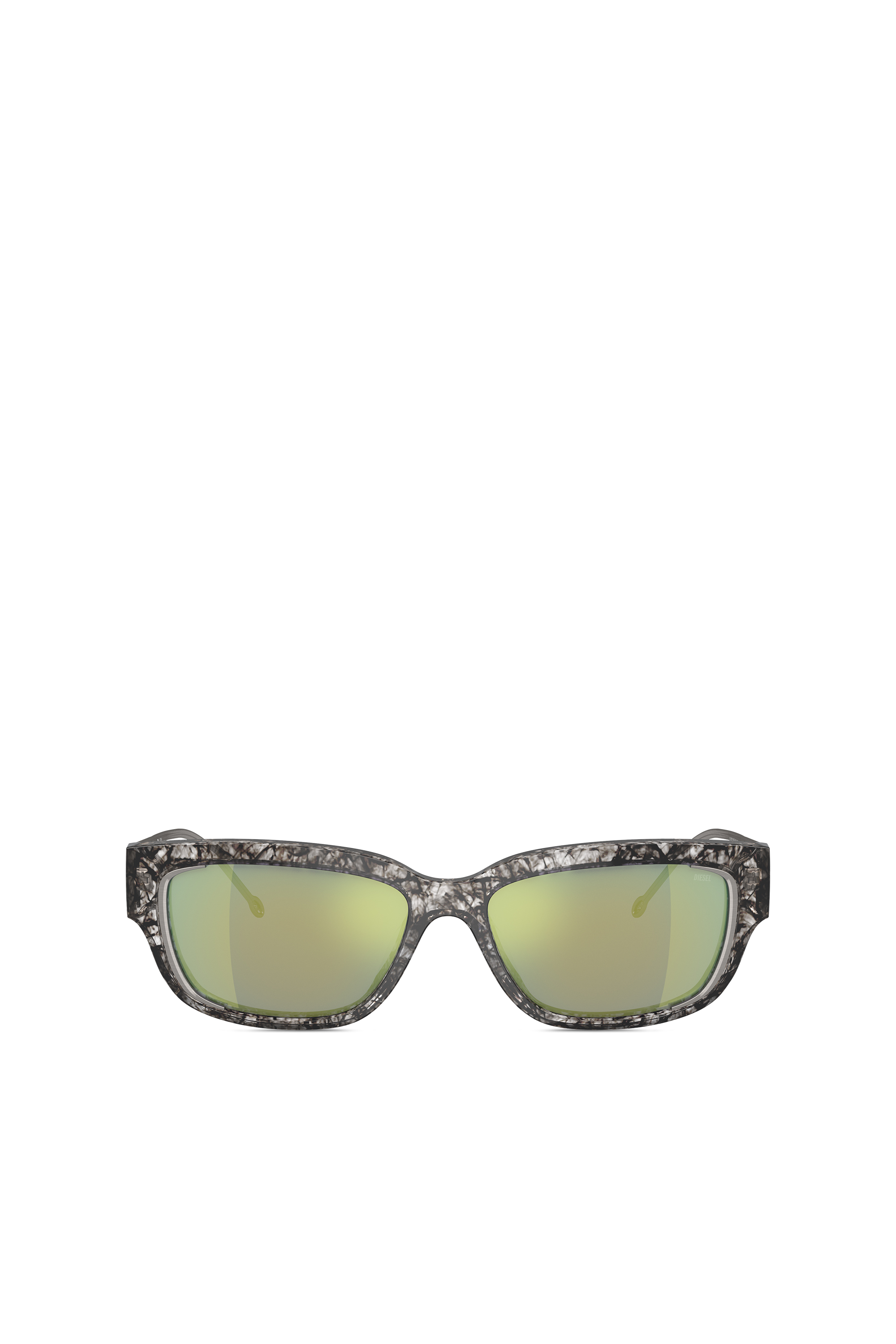 Diesel - 0DL2002 SIZE 56, Unisex's Rectangle sunglasses in Smoke Havana/Peacock - 2