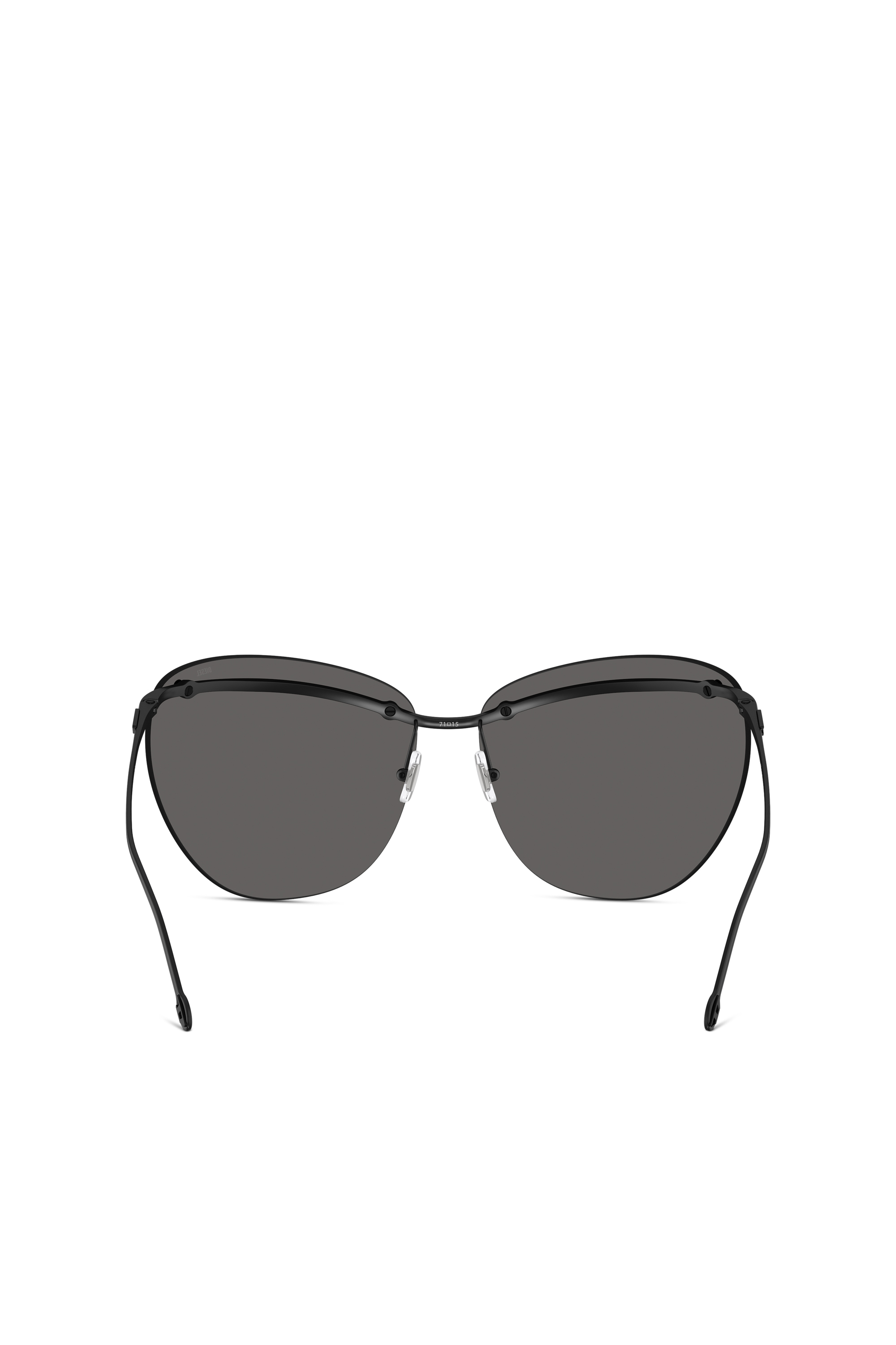 Diesel - 0DL1007, Unisex's Wraparound shape sunglasses in Grey - 4