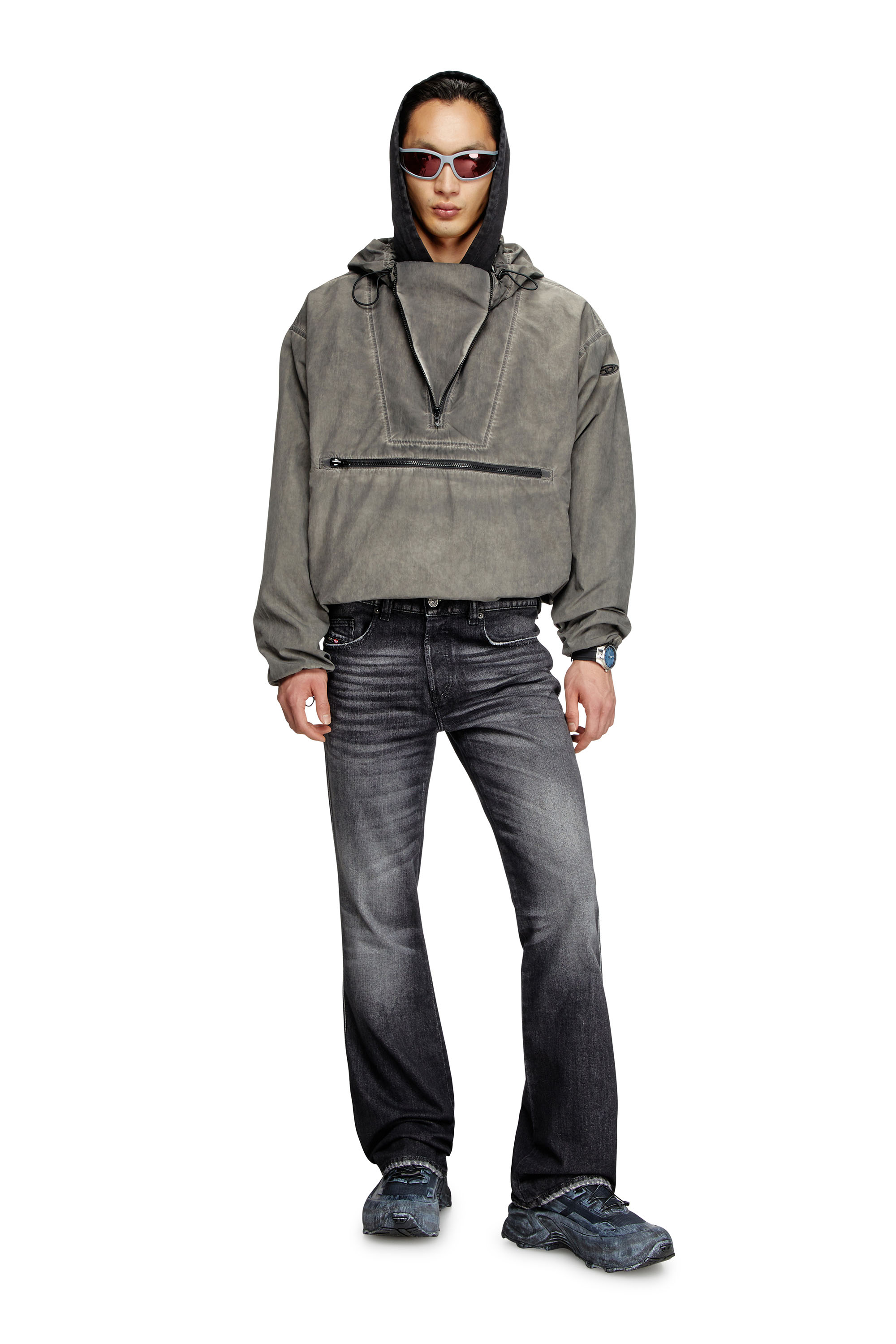 Diesel - Man's Bootcut Jeans 1998 D-Buck 09L50, Black/Dark grey - 2