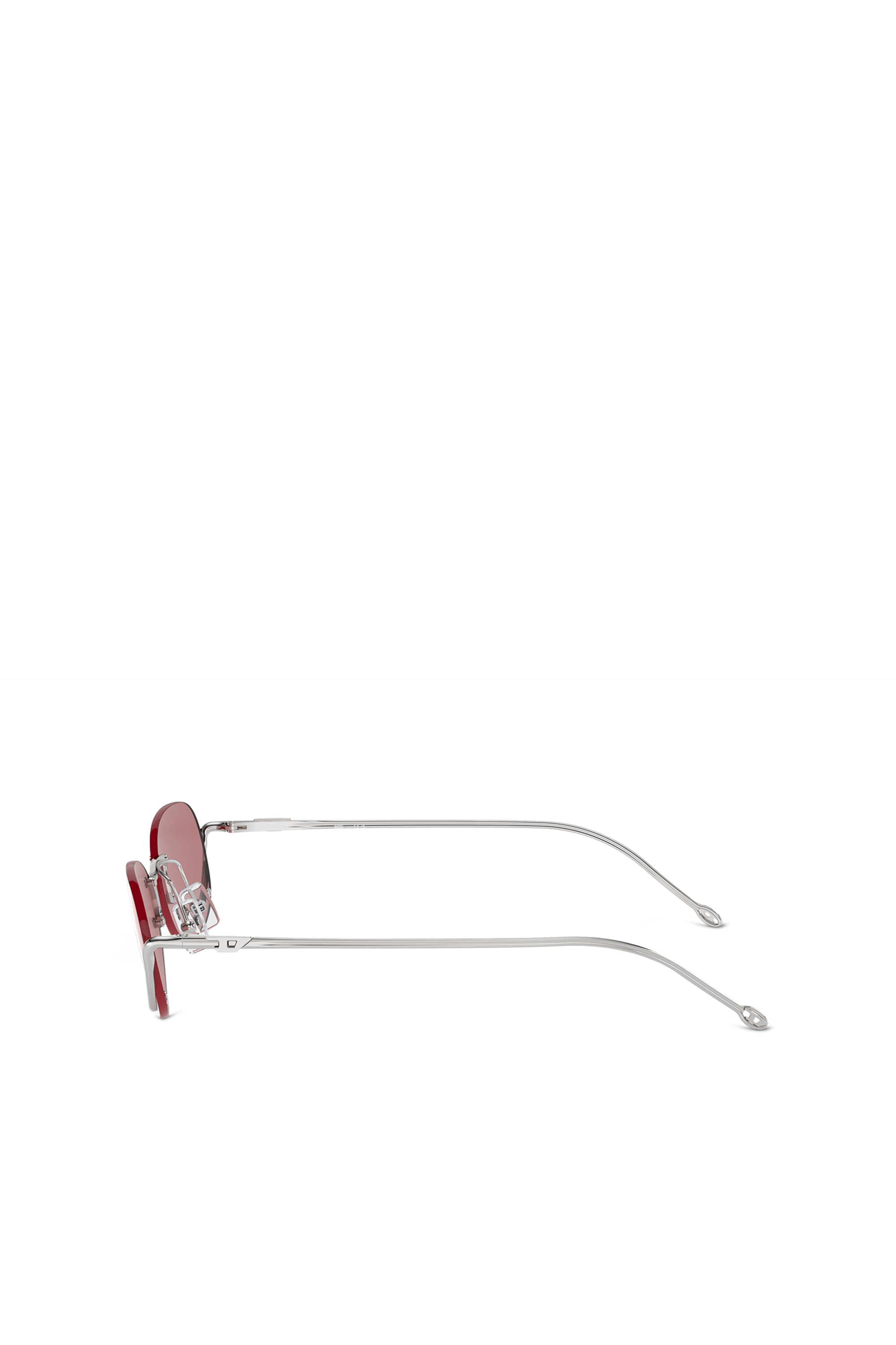 Diesel - 0DL1004, Unisex's Oval sunglasses in Pink - 3