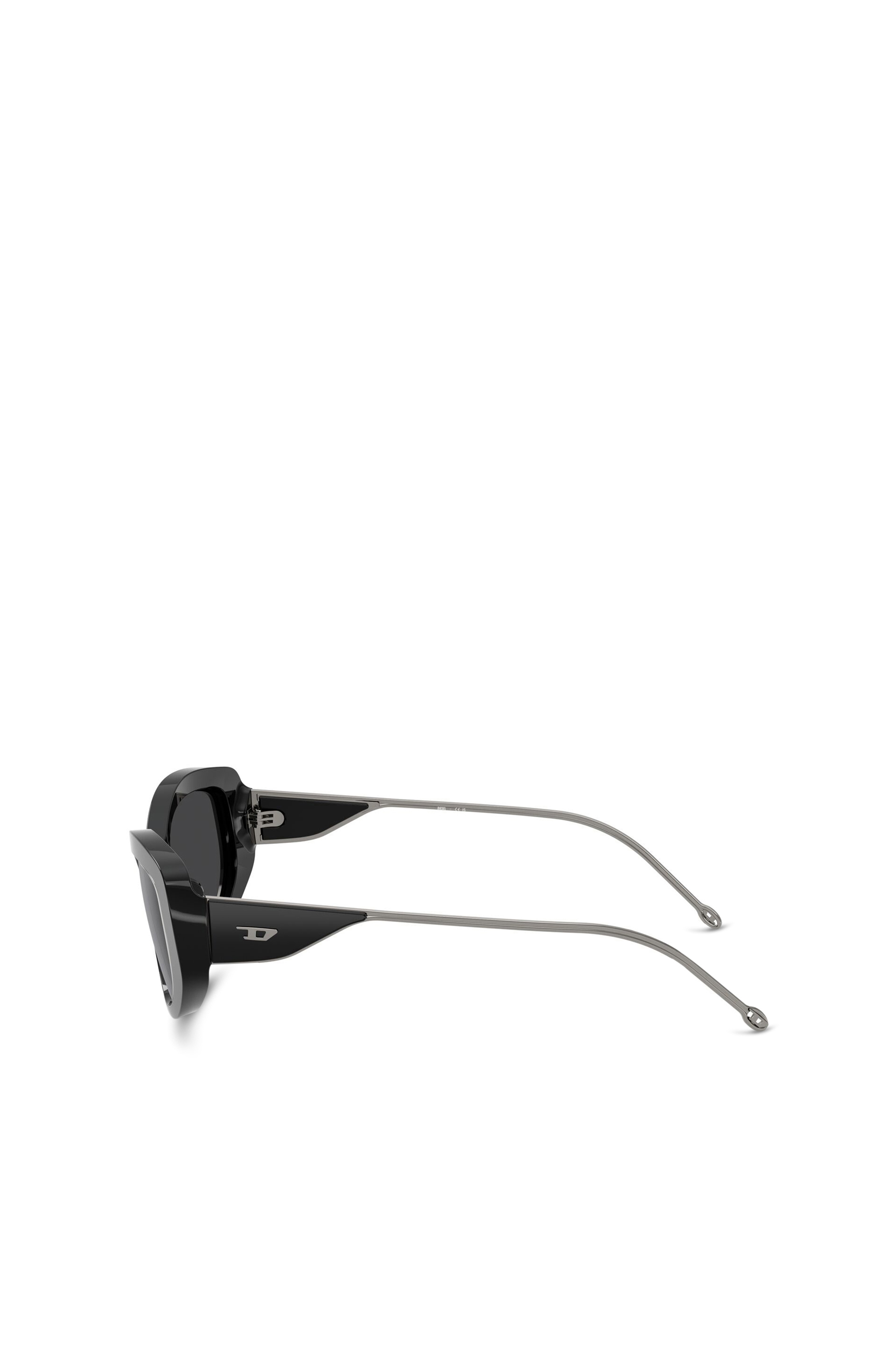 Diesel - 0DL2001 SIZE 54, Unisex's Cat-eye style sunglasses in Grey - 3