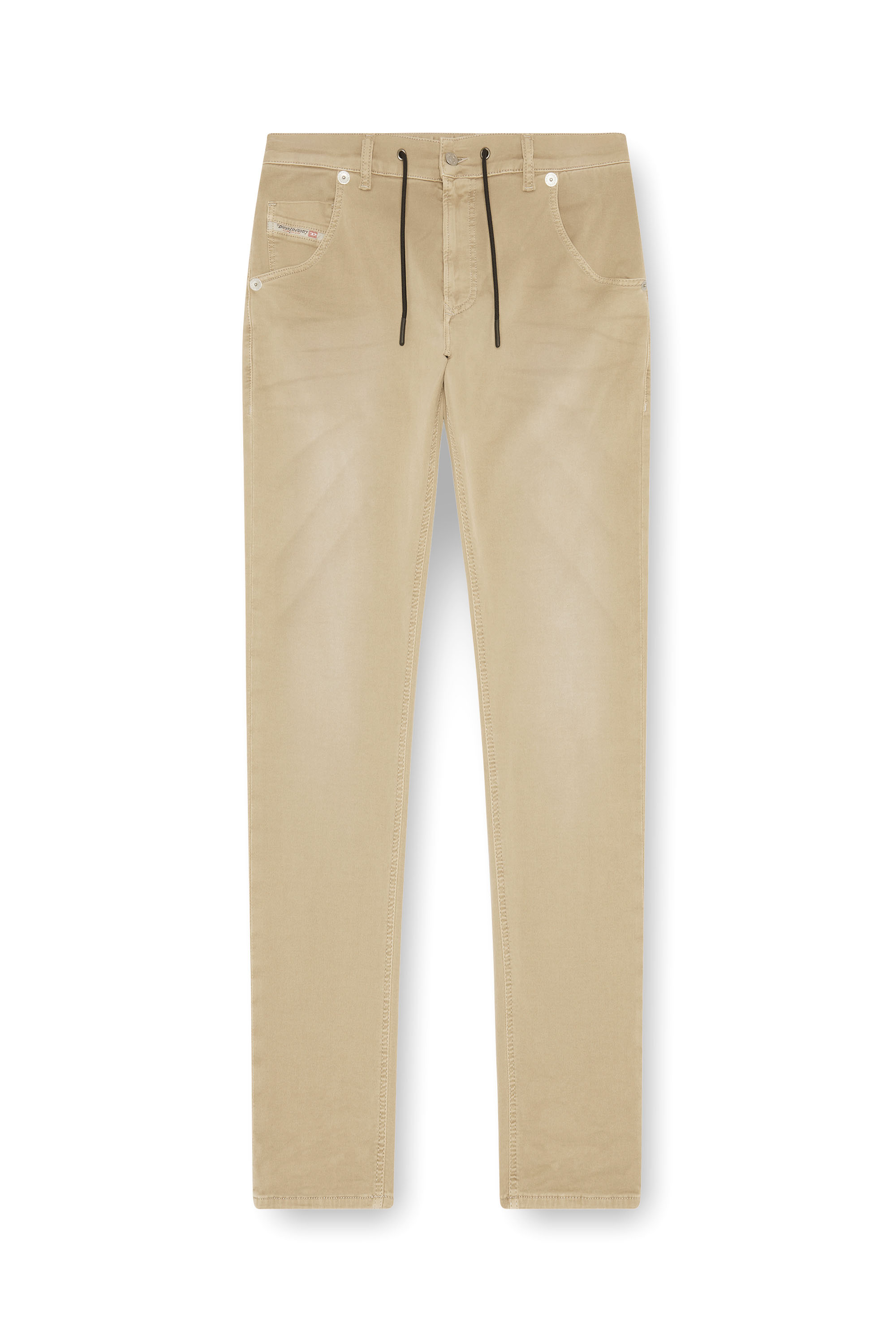 Diesel - Man's Regular 2030 D-Krooley Joggjeans® 0670M, Beige - 3