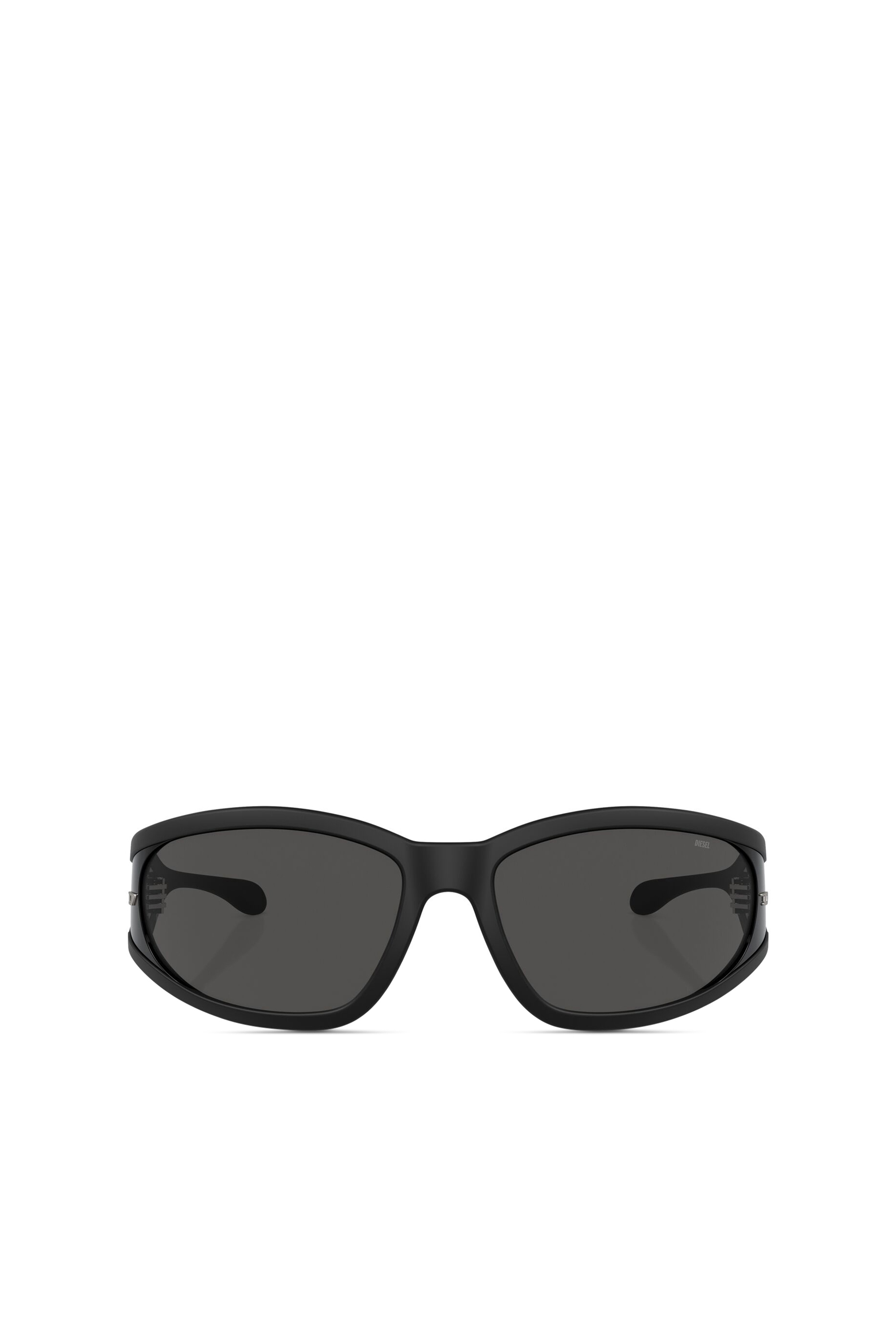Diesel - 0DL3002, Unisex's Rectangular sunglasses in acetate in Black - 2