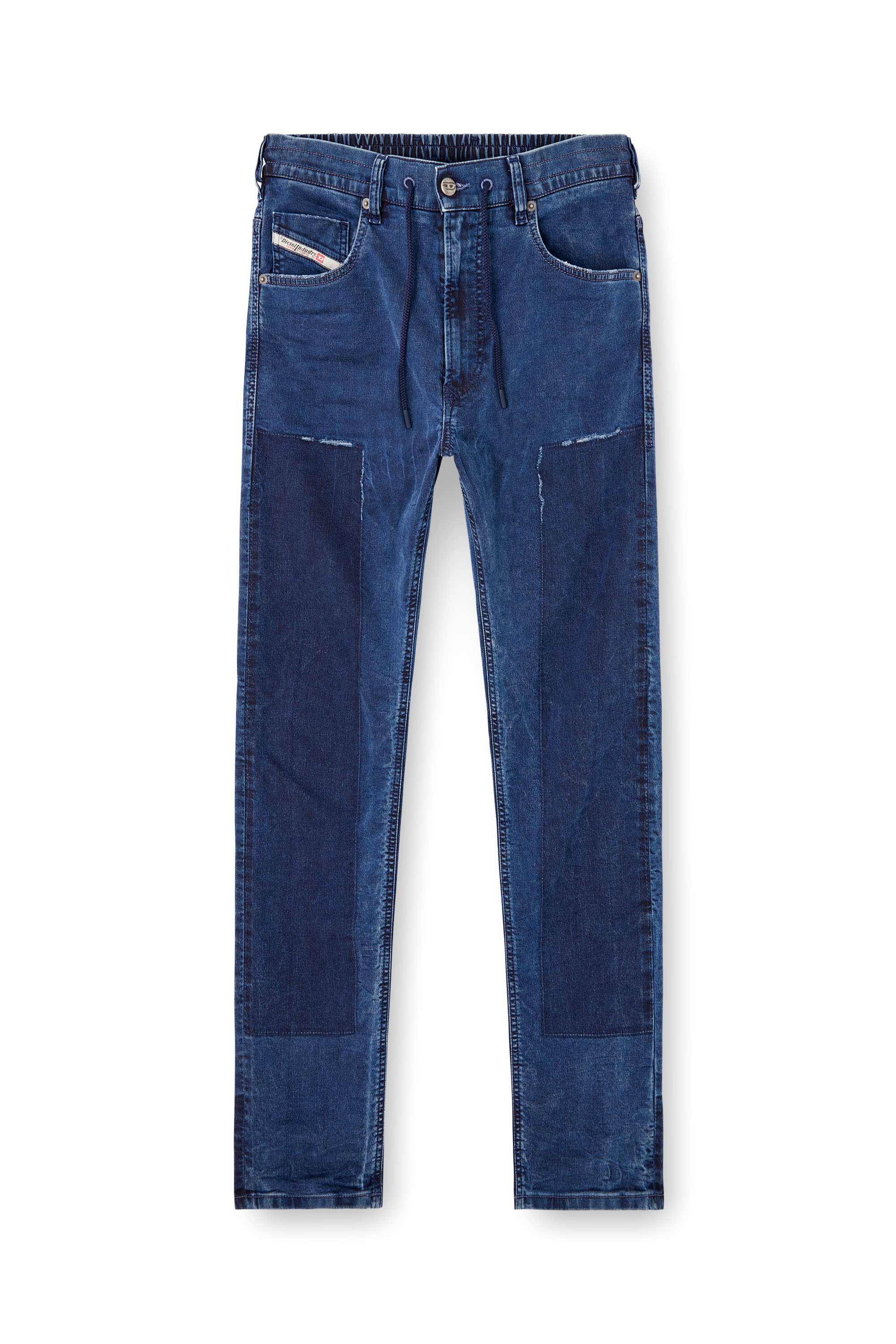 Diesel - Man's Regular 2032 D-Krooley Joggjeans® 09M36, Dark Blue - 3
