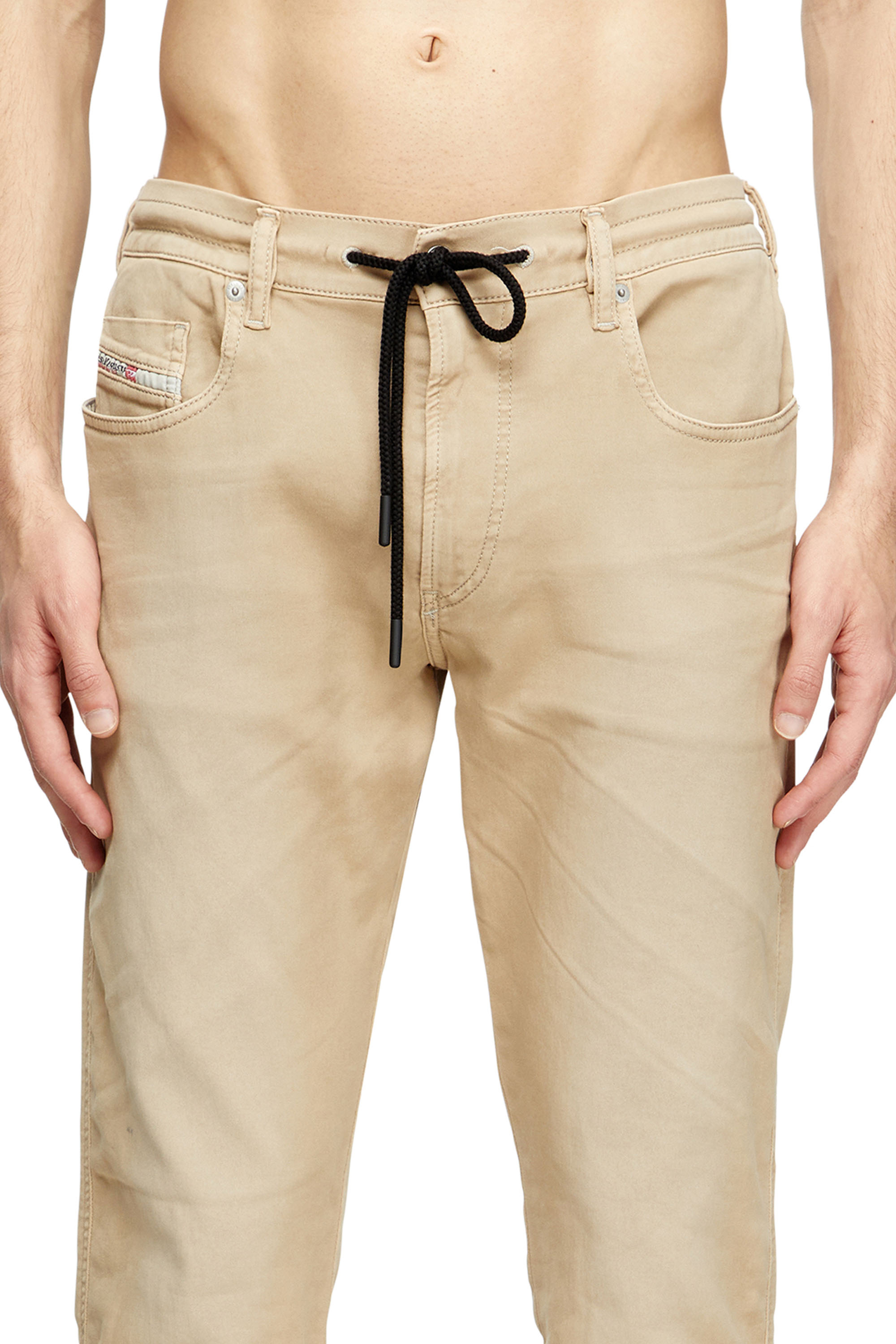 Diesel - Man's Slim 2060 D-Strukt Joggjeans® 0670M, Light Brown - 5