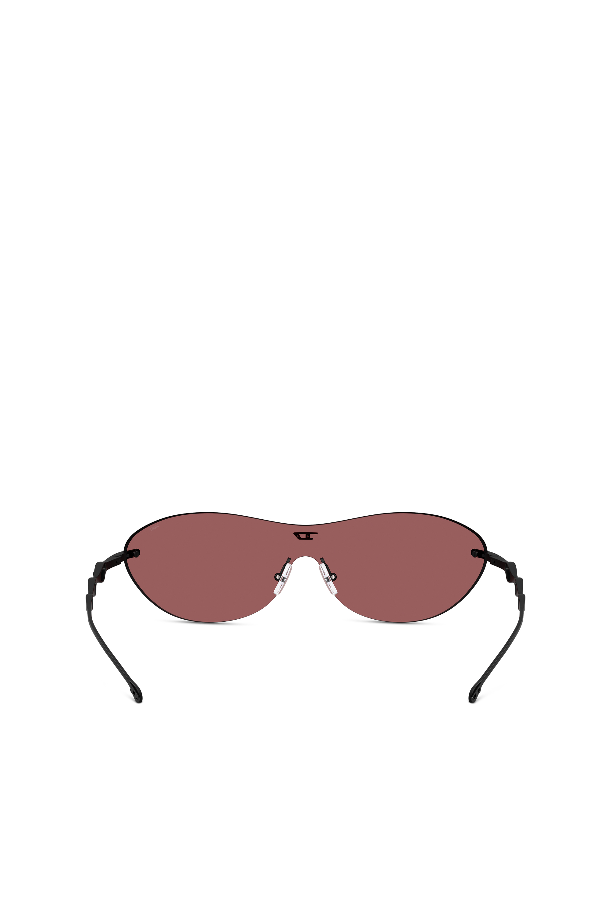 Diesel - 0DL1006 SIZE 35, Unisex's Iconic oval sunglasses in Dark Violet - 4