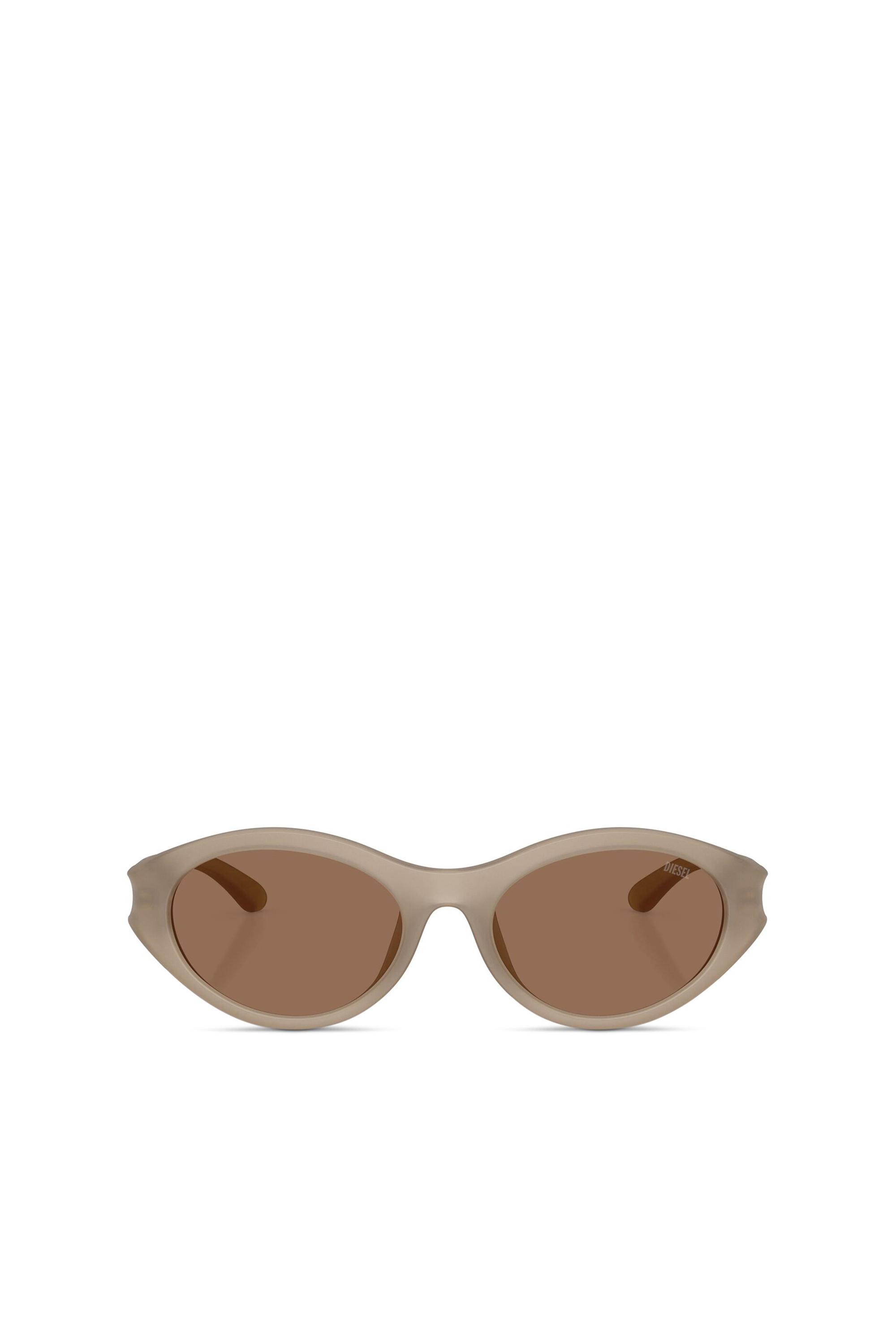 Diesel - 0DL3005U, Unisex's Oval sunglasses in Beige - 2