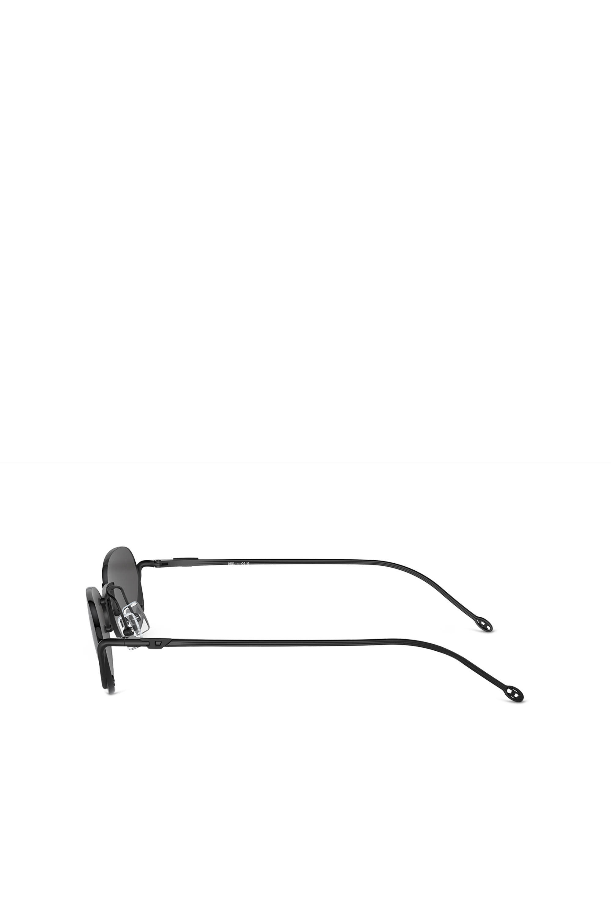 Diesel - 0DL1004, Unisex's Oval sunglasses in Black - 3