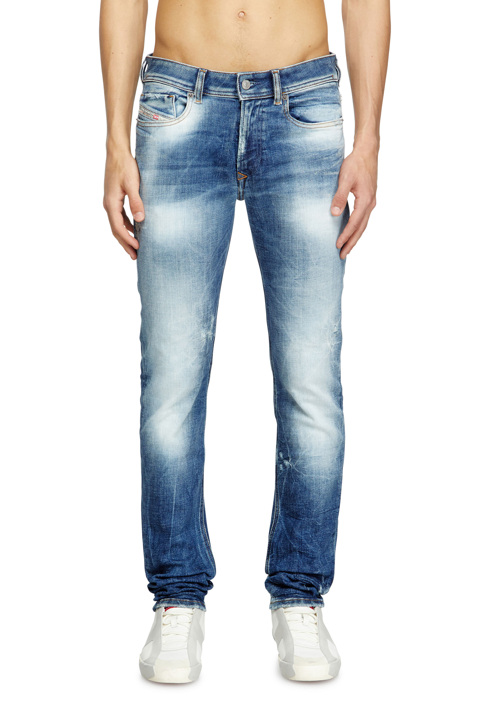 Diesel - Man's Skinny Jeans 1979 Sleenker 09M27, Dark Blue - 1