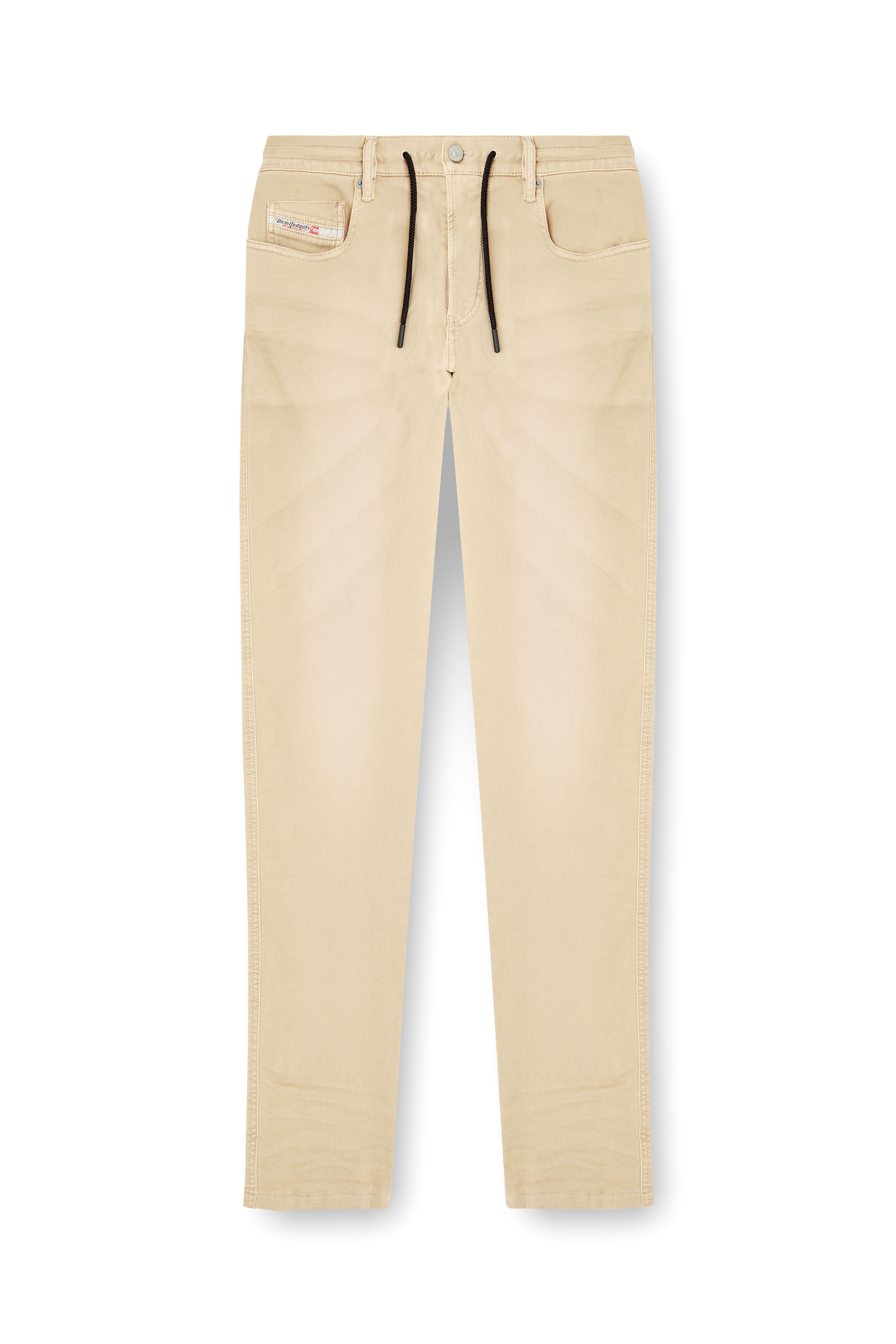 Diesel - Man's Slim 2060 D-Strukt Joggjeans® 0670M, Light Brown - 3