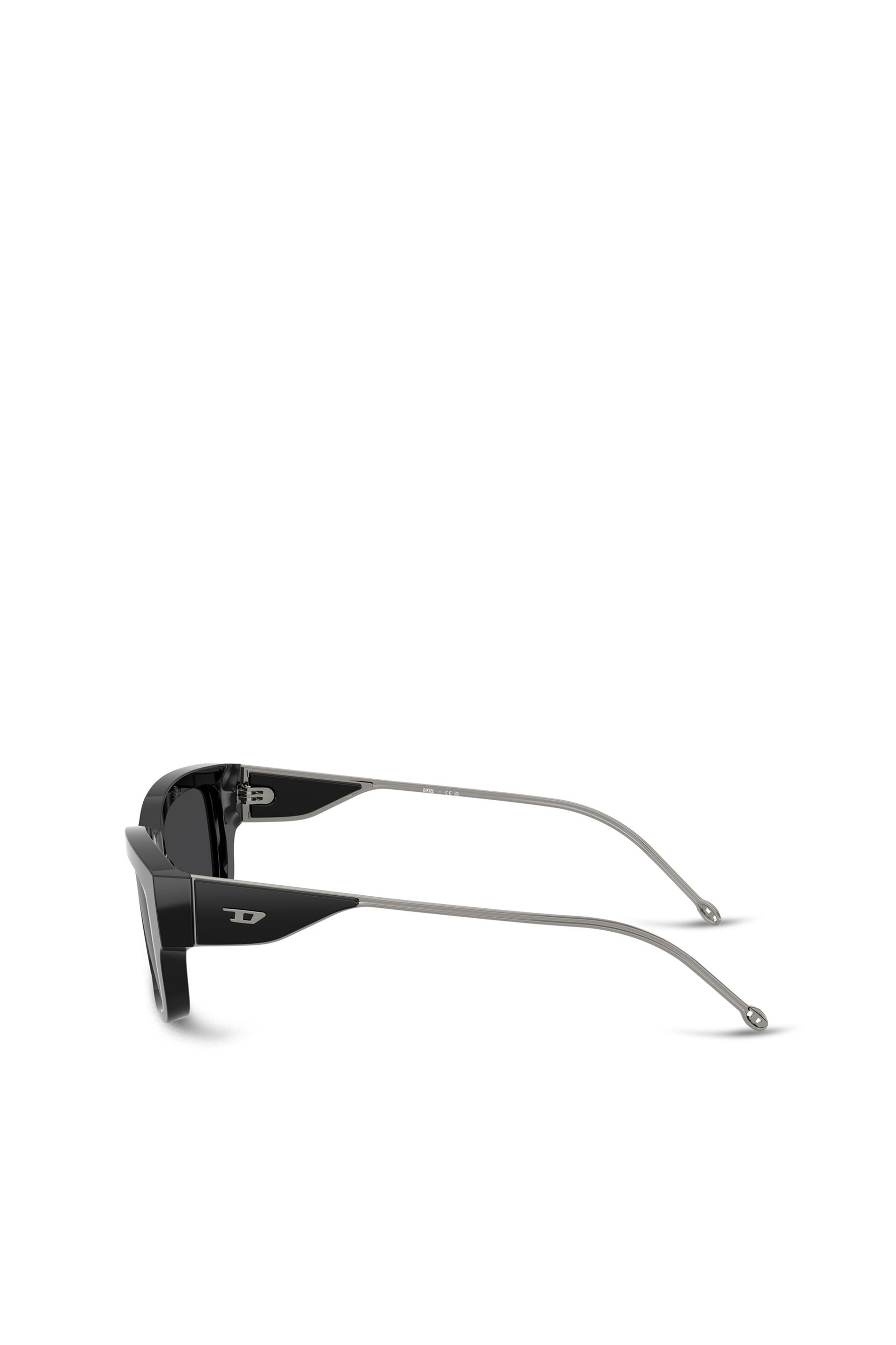 Diesel - 0DL2002 SIZE 56, Unisex's Rectangle sunglasses in Grey - 3